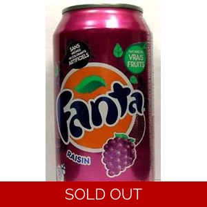 Grape Fanta Soda 355ml Can - Canadian Import | Fanta